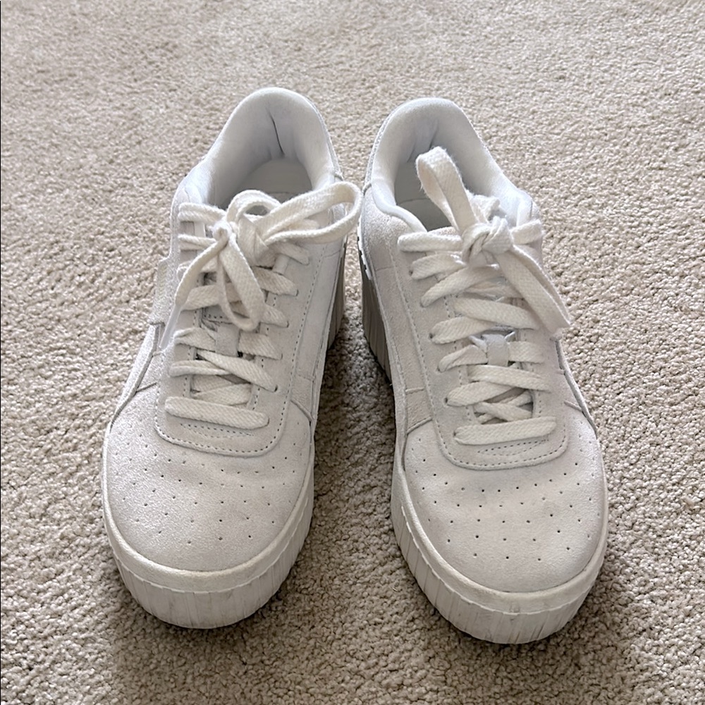 Puma Cali Wedge Sneaker, suede leather